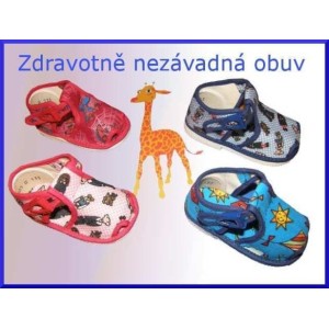12 cm - dětské bačkory HP Čechtín - přezka, vel. 18