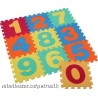 Pěnové puzzle / koberec - měkké bloky čísla
