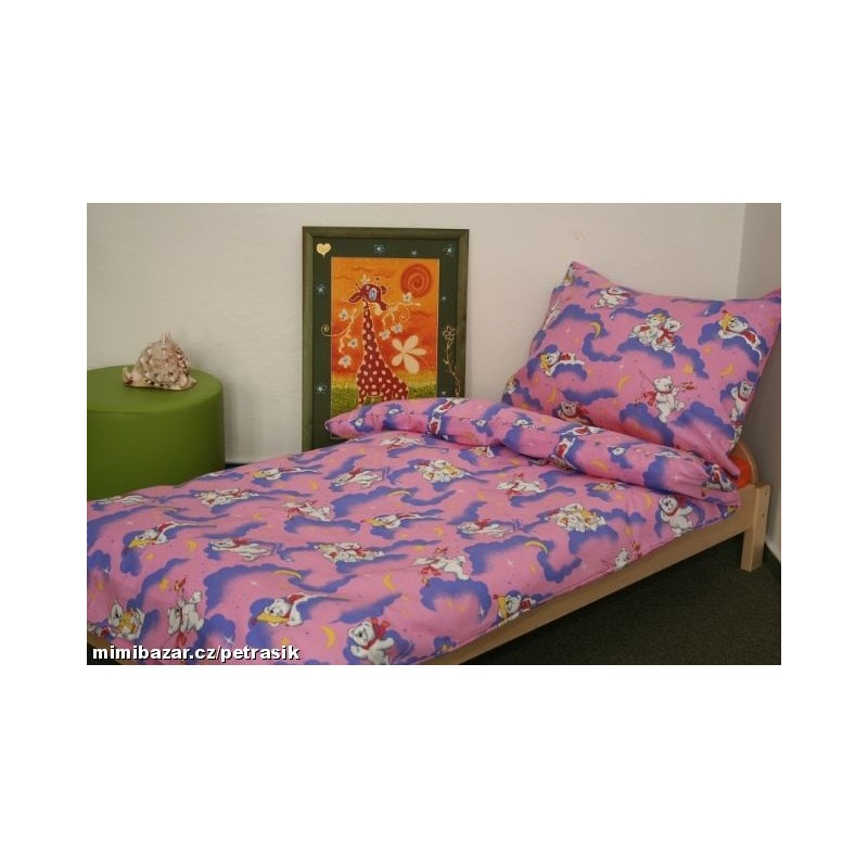 Maratex dětské povlečení MEDVÍDCI BAVLNA 140x200 / 70x90
