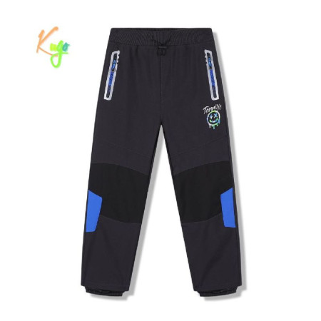 KUGO HK5655 Chlapecké softshellové kalhoty nezateplené