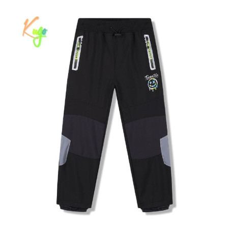 KUGO HK5655 Chlapecké softshellové kalhoty nezateplené